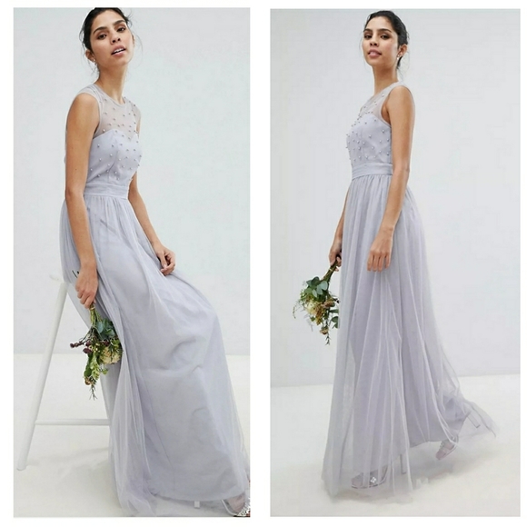 Little Mistress Dresses & Skirts - LITTLE MISTRESS TULLE MAXI DRESS